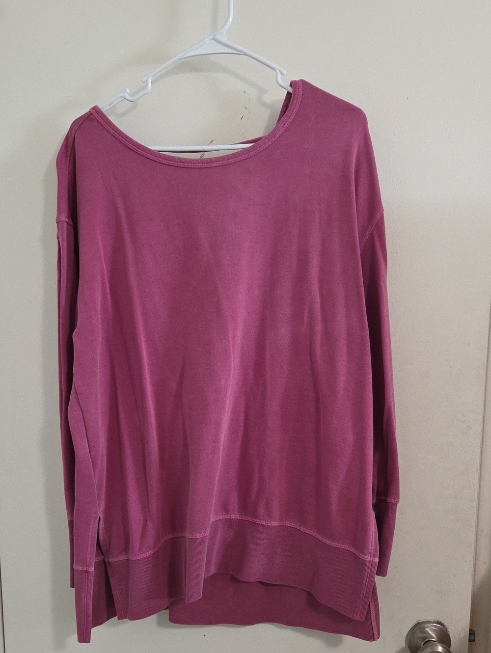 Maurices Mauve Pink Relaxed Pullover Sweatshirt